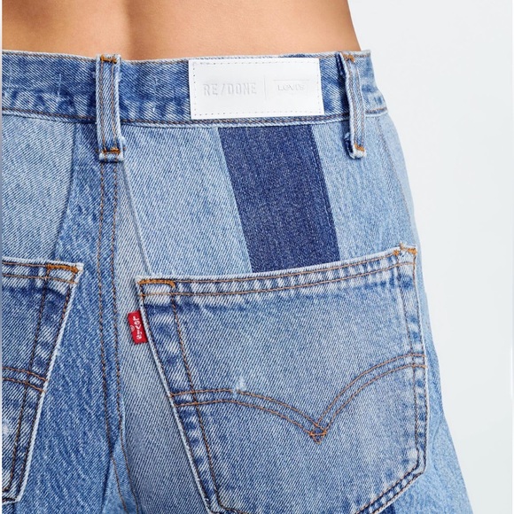 RE/DONE x LEVIS PATCHWORK JEANS - Picture 8 of 15